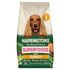 Harringtons Superfoods Adult Dog Food - Turkey With Vegetables 1.7kg