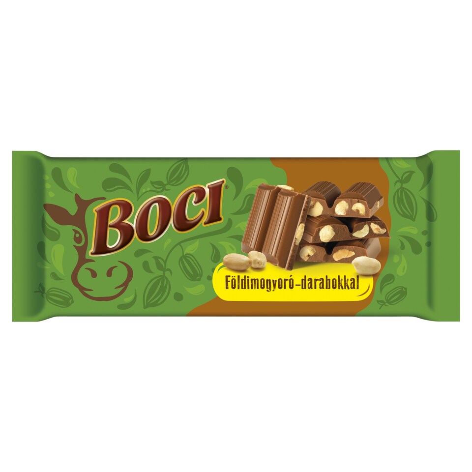 Boci Milk Chocolate with Peanuts Pieces 90 g