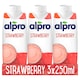 image 1 of Alpro Soya Drink - Strawberry 3x250ml