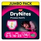 image 1 of Huggies DryNites Bedwetting Pyjama Nappy Pants Girls 3-5Yr x16