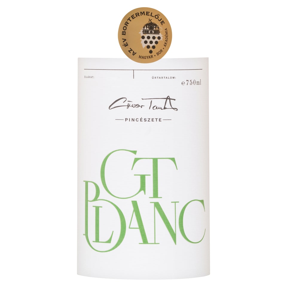 Günzer Tamás GT Blanc Cuvée száraz fehérbor 12% 750 ml  1. kép