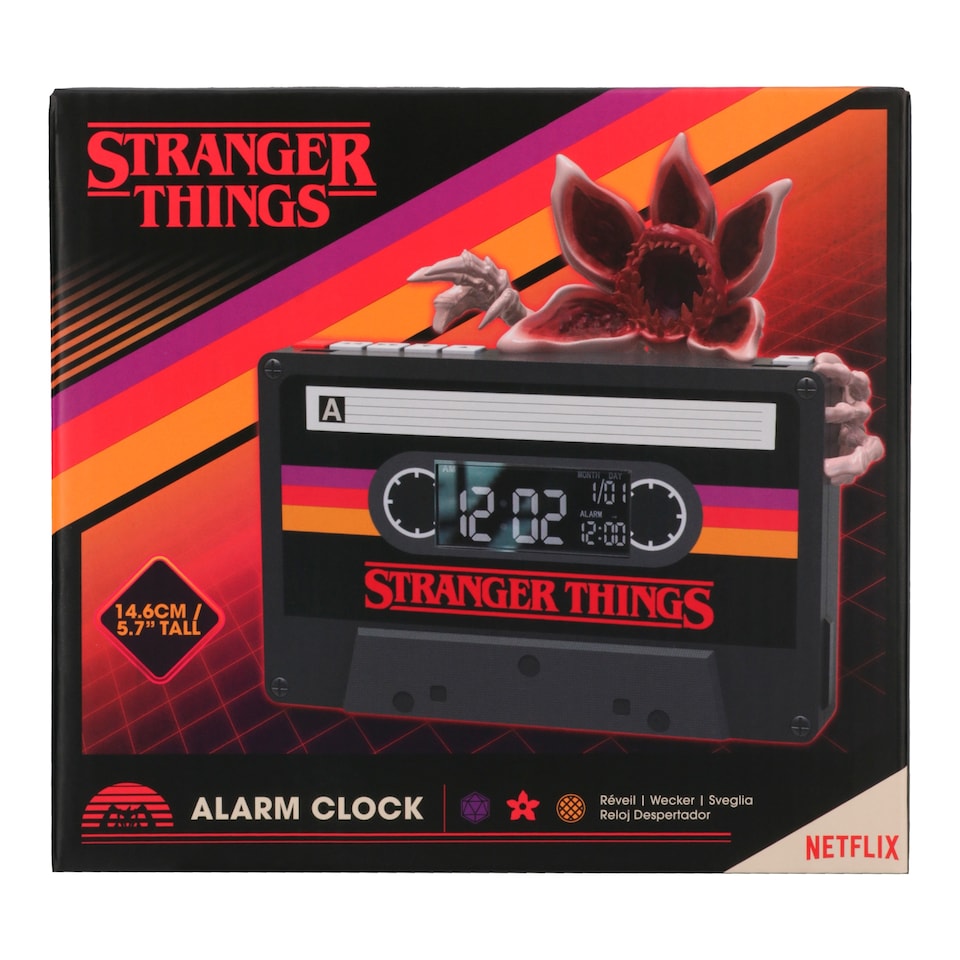 image 1 of Stranger Things Alarm Clock Christmas Gift