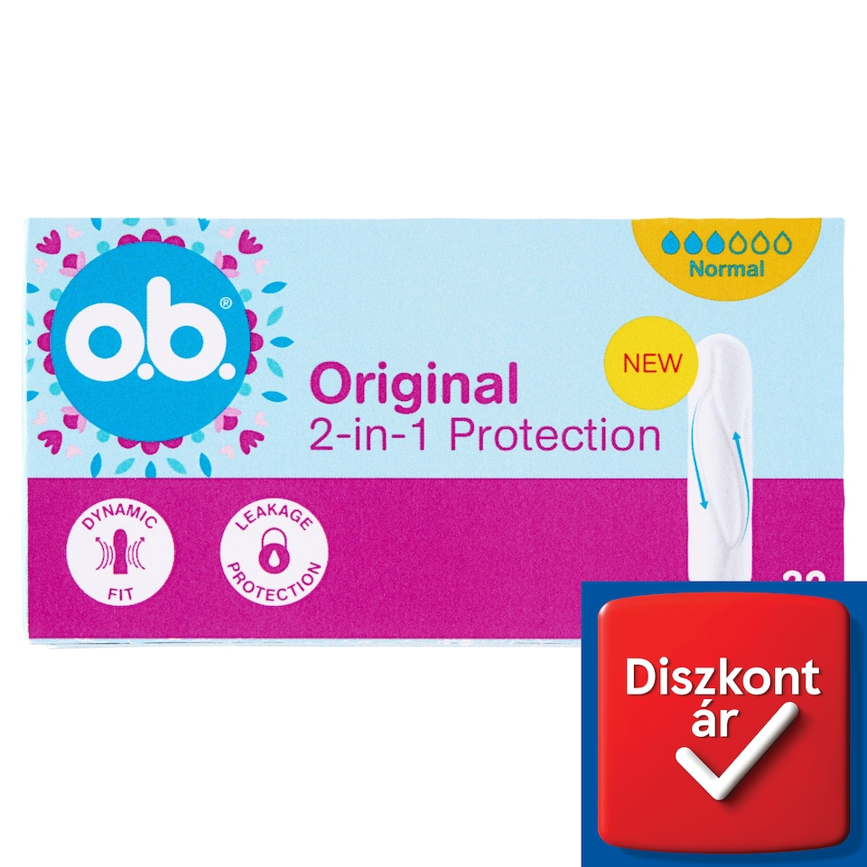 o.b. Original Normal Tampons 32 pcs