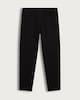 image 4 of F&F Cotton Rich Straight Leg Tapered Jeans in Black