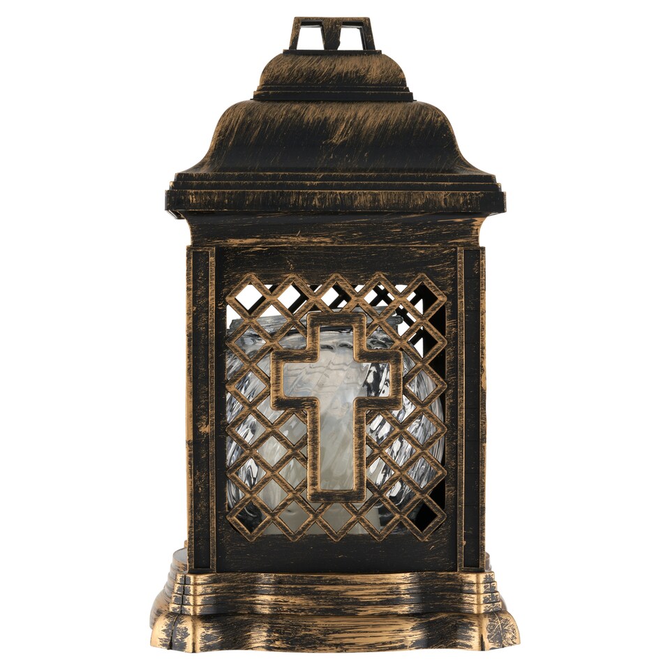 Glass Grave Burner with Candle 207 KAT 80 g