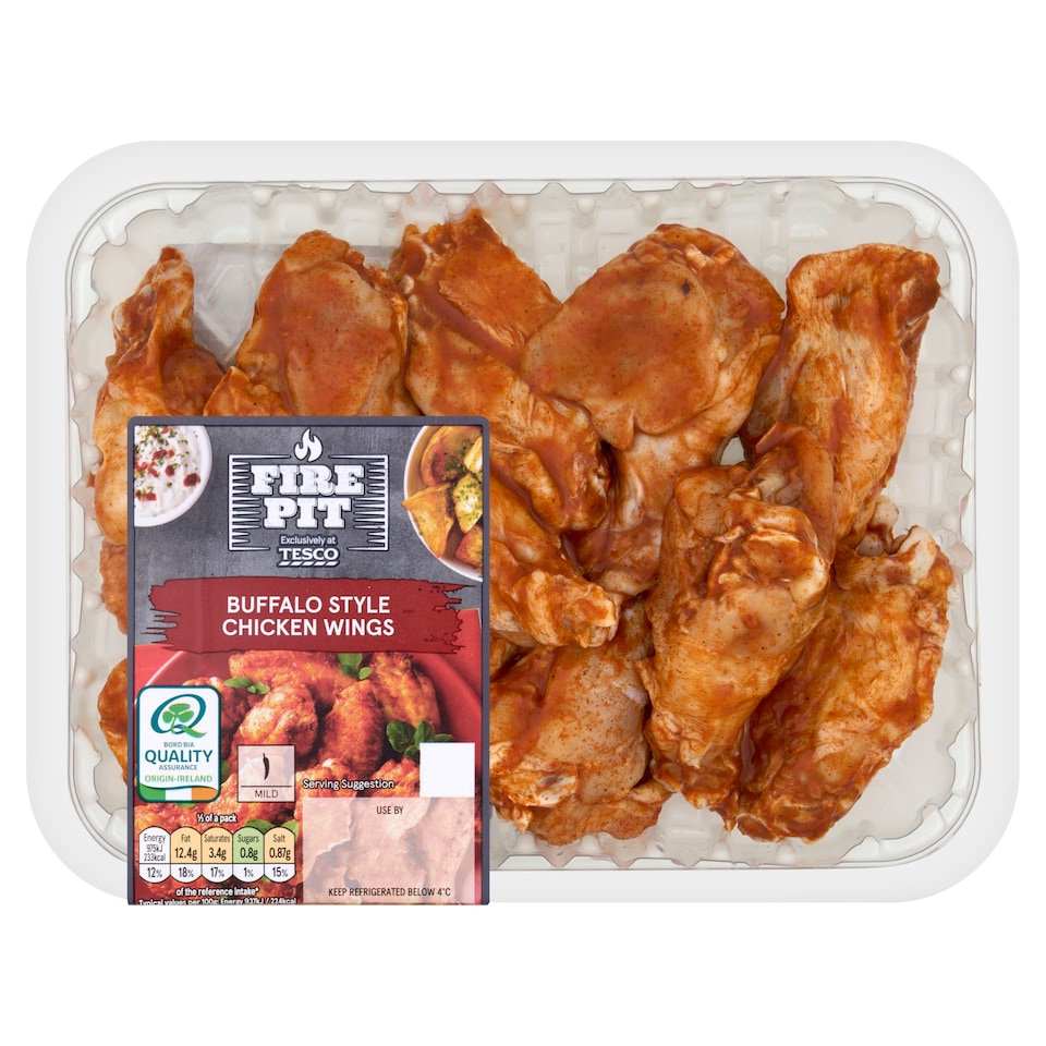 Firepit Buffalo Style Chicken Wings 500g