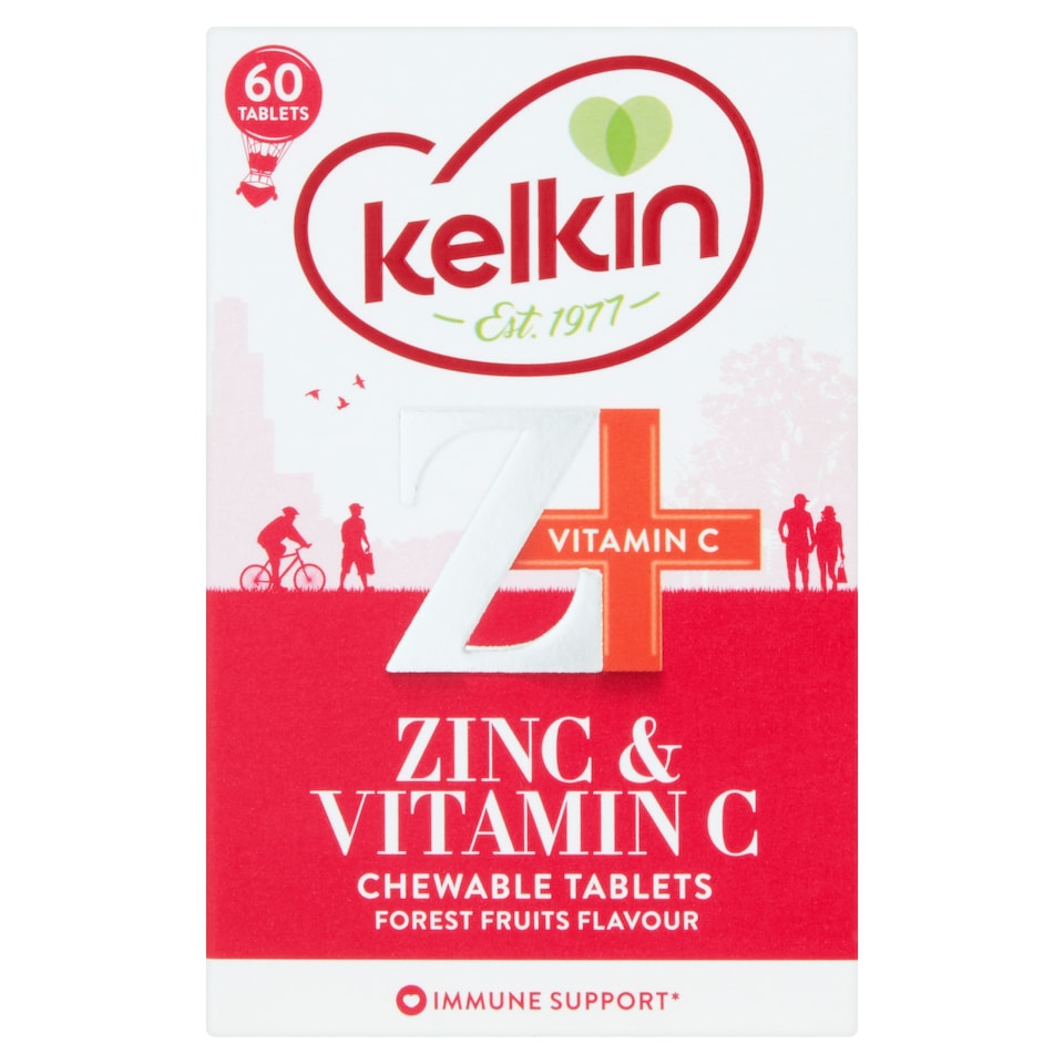 Kelkin Zinc And Vitamin C Chew X 6
