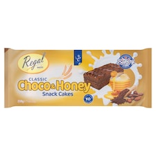 Regal Choco & Honey Snack Cakes 250G