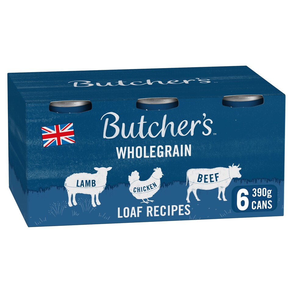 image 1 of Butcher's Loaf Recipes Dog Food Tins 6X390g