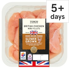 Tesco Slower Grown Chicken Mini Fillets 400g