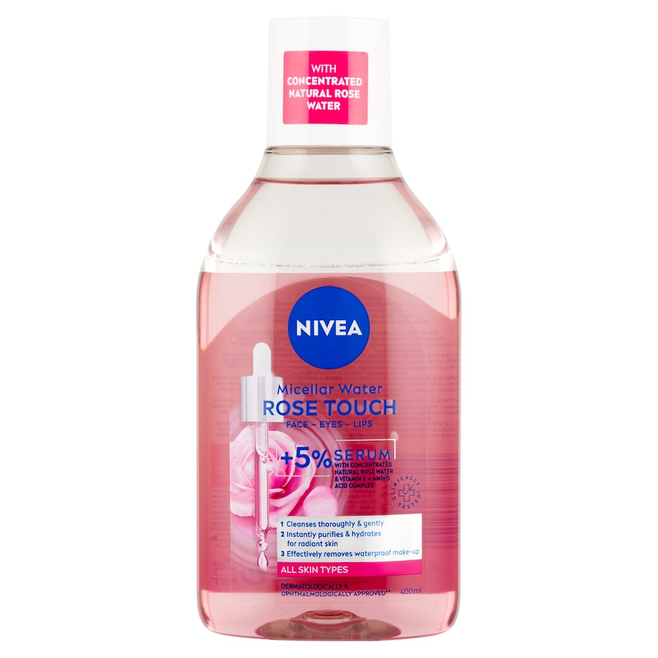 NIVEA Rose Touch micellás víz 400 ml  1. kép