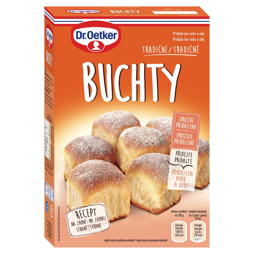 Dr. Oetker Traditional Buns 507g