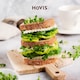 image 2 of Hovis Farmhouse Batch Wholemeal Bread with Oats 800g