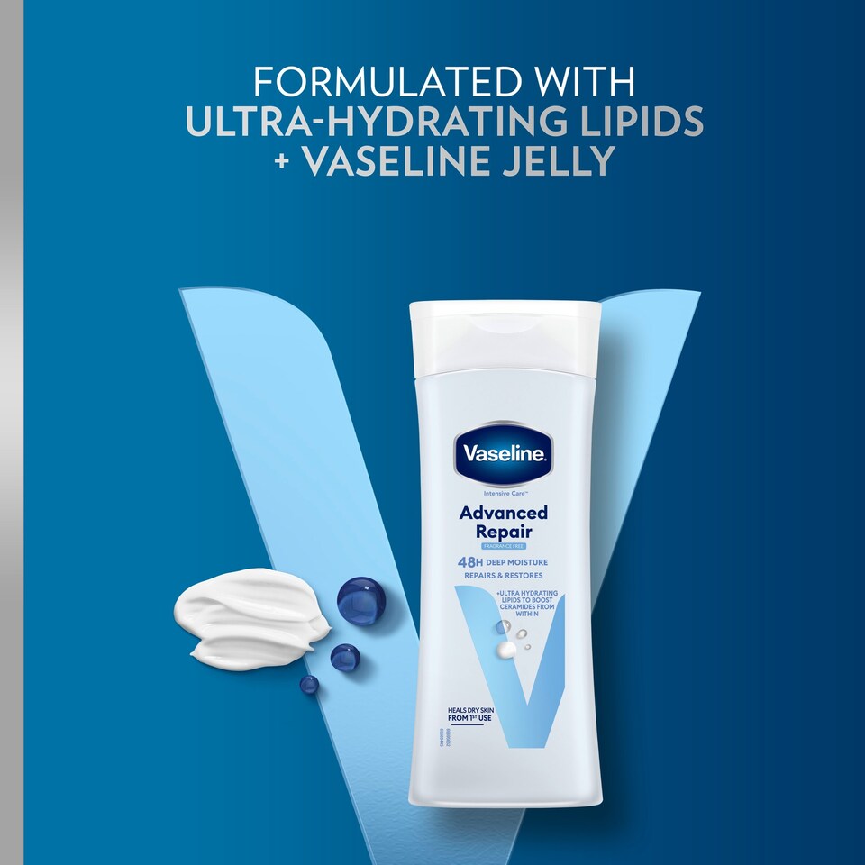 image 1 of Vaseline Advanced Repair Body Lotion 200ml