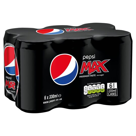 Pepsi Max - Tesco Groceries