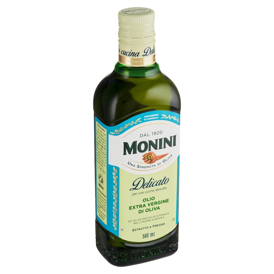 Obrázek 1 pro produkt Monini Delicato Extra panenský olivový olej 500ml