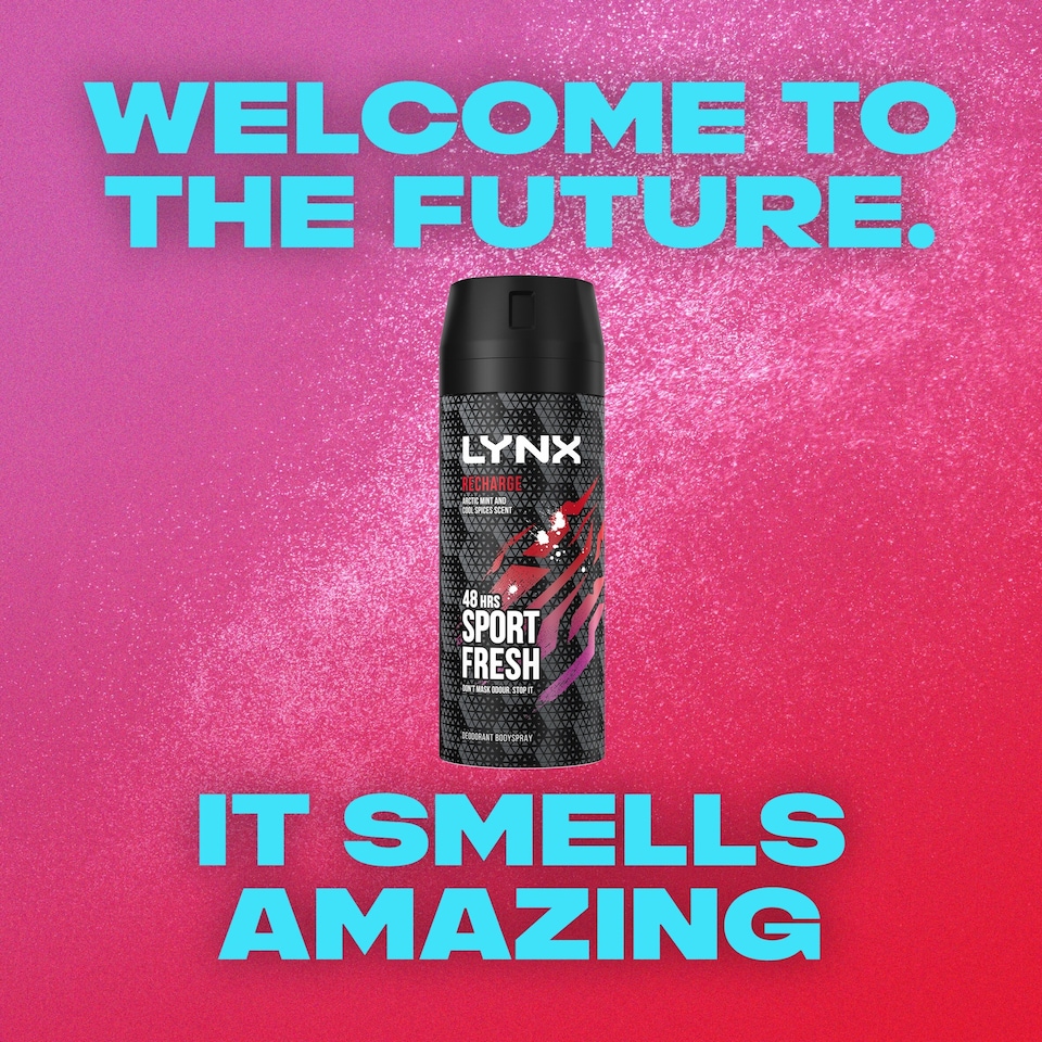 image 1 of Lynx Recharge Sport Fresh 48h Deodorant Bodyspray 150ml