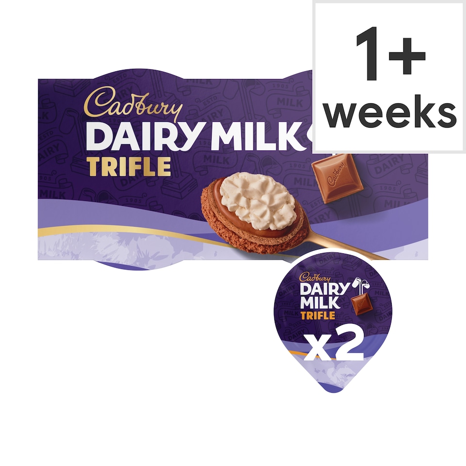 Cadbury Dairy Milk Trifle 2 x 90g
