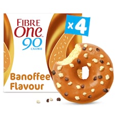 Fibre One 90 Calorie Doughnut Banoffee 4X23g