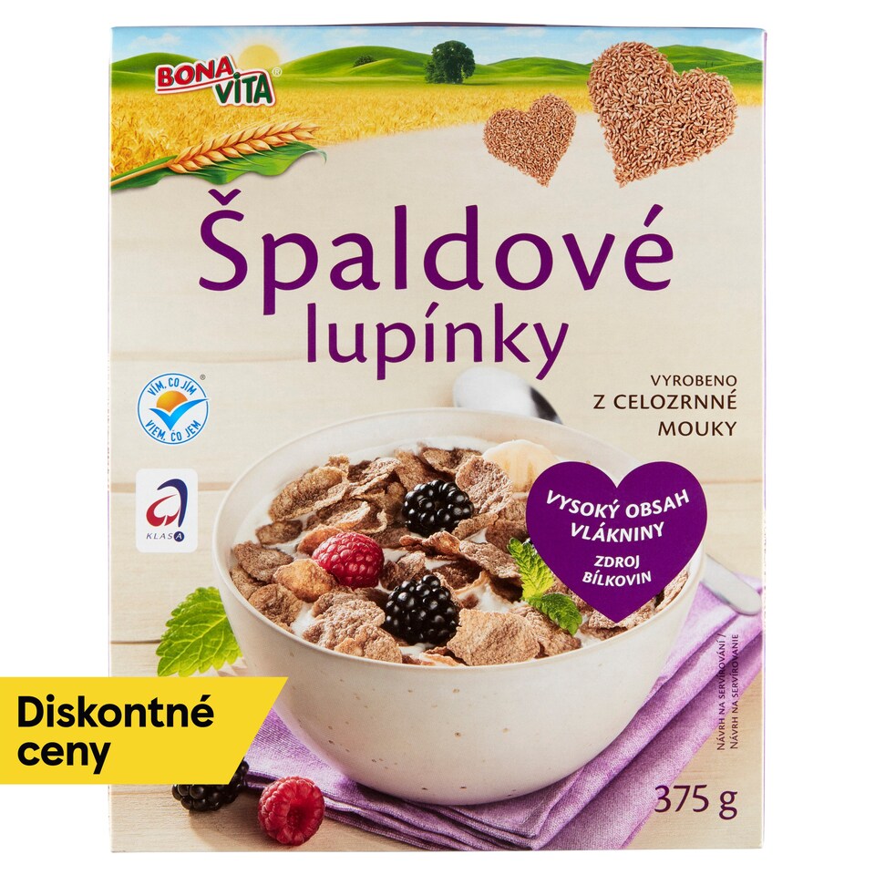 Bona Vita Špaldové lupienky 375 g