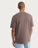 image 3 of The F&F Edit Pure Cotton Heavyweight Oversized T-Shirt in Stone