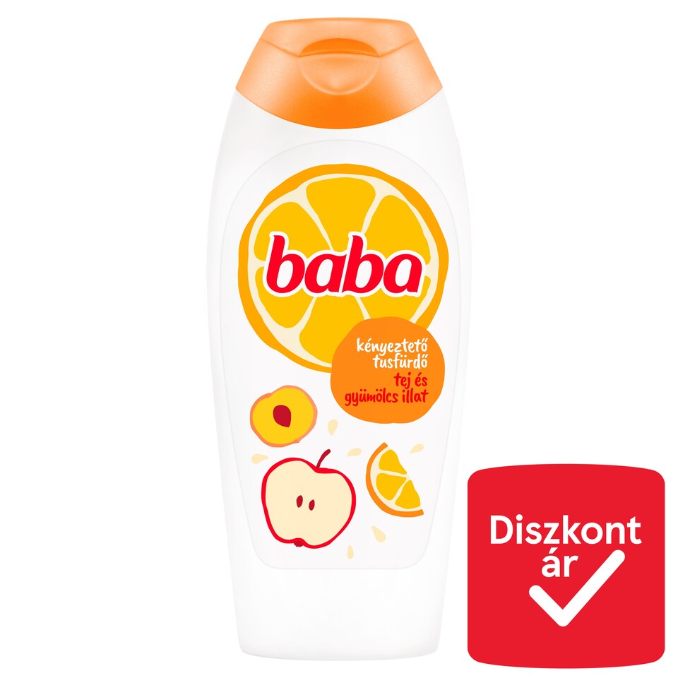 Baba Tej és Gyümölcsillat kényeztető tusfürdő 400 ml