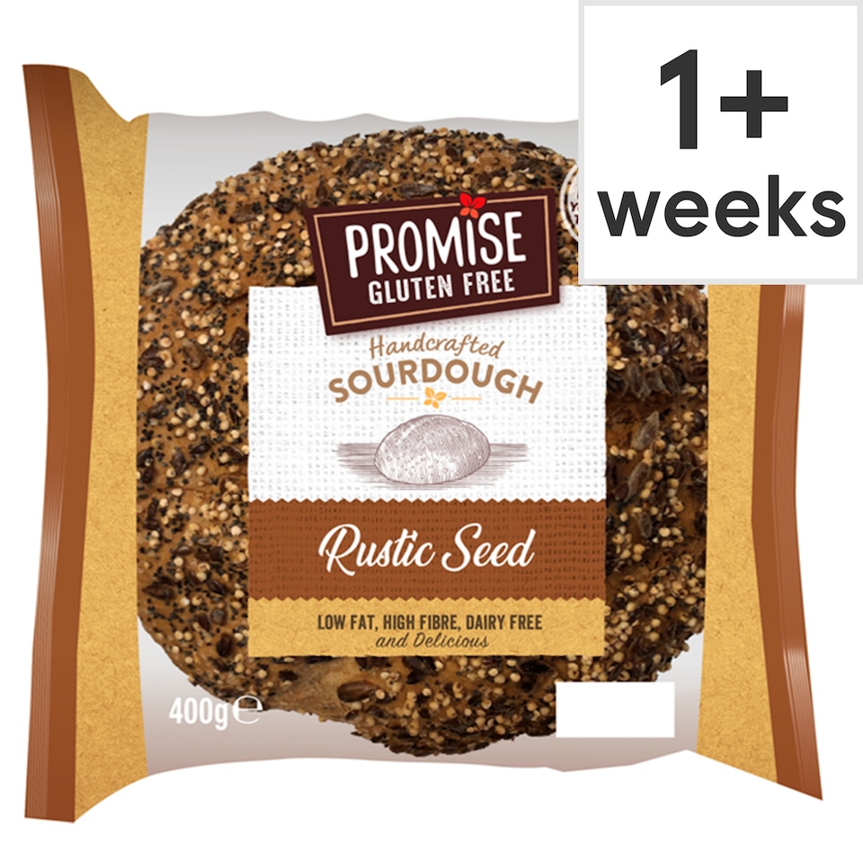 Promise Gltn/F Rustic Seeded Sourdough 400G
