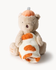 F&F Baby Halloween 2026 Teddy Bear and Blanket in Brick