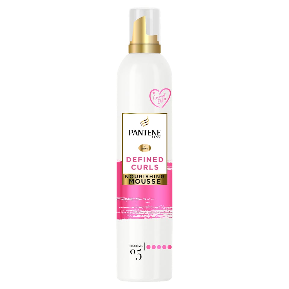 Pantene Pro-V Perfect-Curls Nourishing & Heat Protection Hair Mousse, With Coconut Oil, 200ML