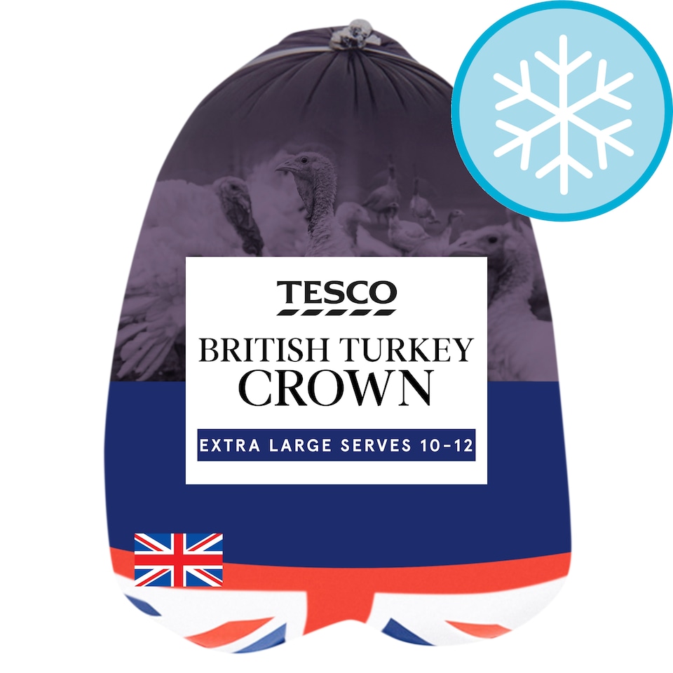 Tesco Frozen Turkey Crown Extra Large 2.9Kg - 3.5Kg