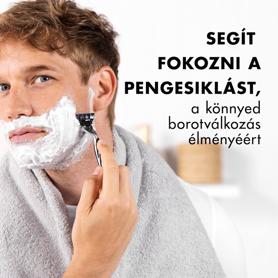 image 1 of Gillette Classic Borotvazselé Original Illattal, Gyors És Egyszerű Borotválkozás, 200ml