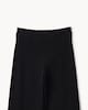 image 6 of F&F Girls School Cotton Rich Wide Leg Trousers in Black