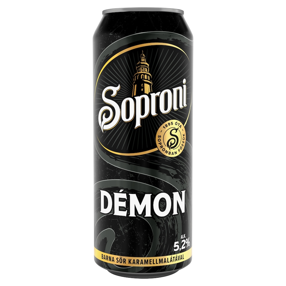 Soproni Óvatos Duhaj Démon Brown Beer with Caramel Malt 5,2% 500 ml