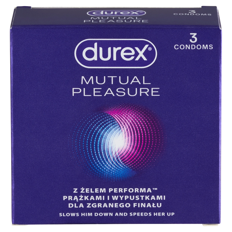 obrázok 1 z Durex Mutual Pleasure prezervatívy 3 ks