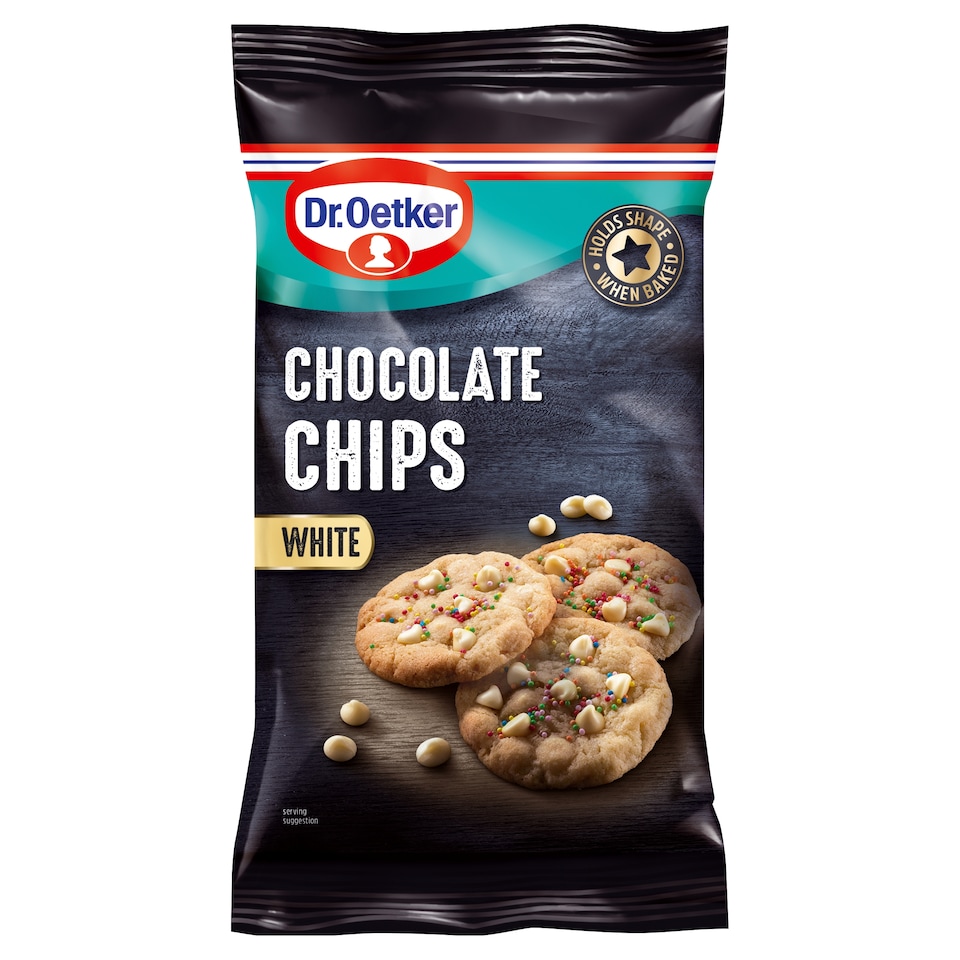 Dr. Oetker White Chocolate Chips 100G