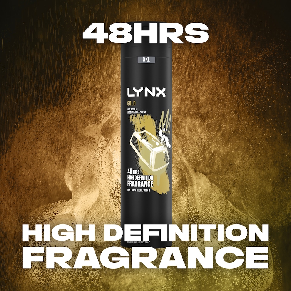 image 1 of Lynx Gold 48h Deodorant Body spray 250ml