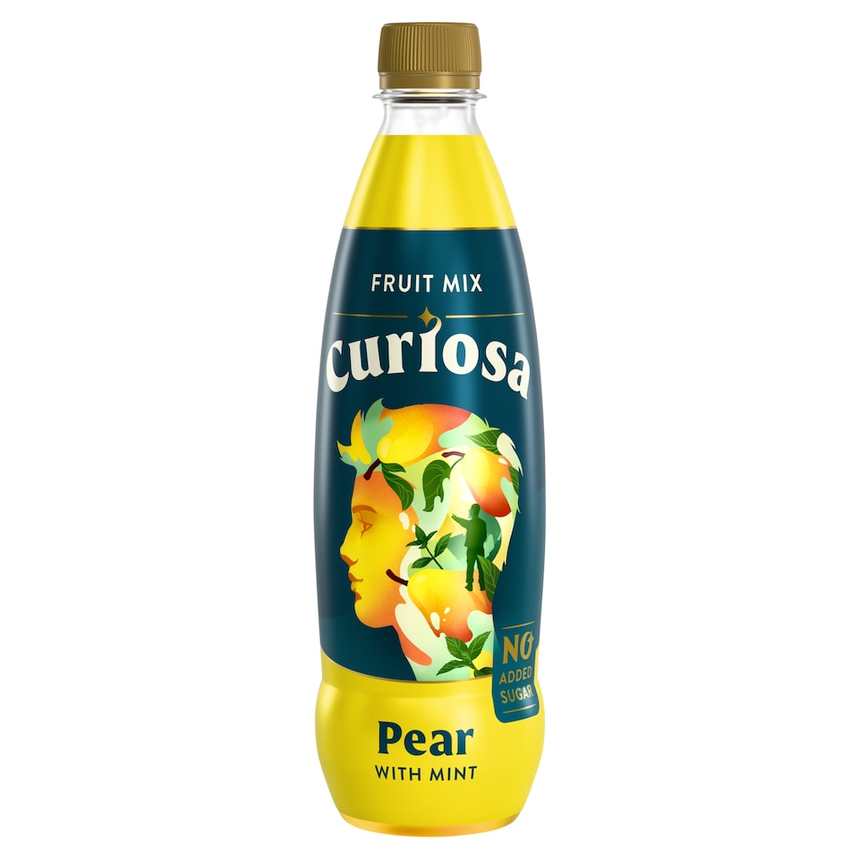 Curiosa Ovocný mix hruška s mátou 500ml