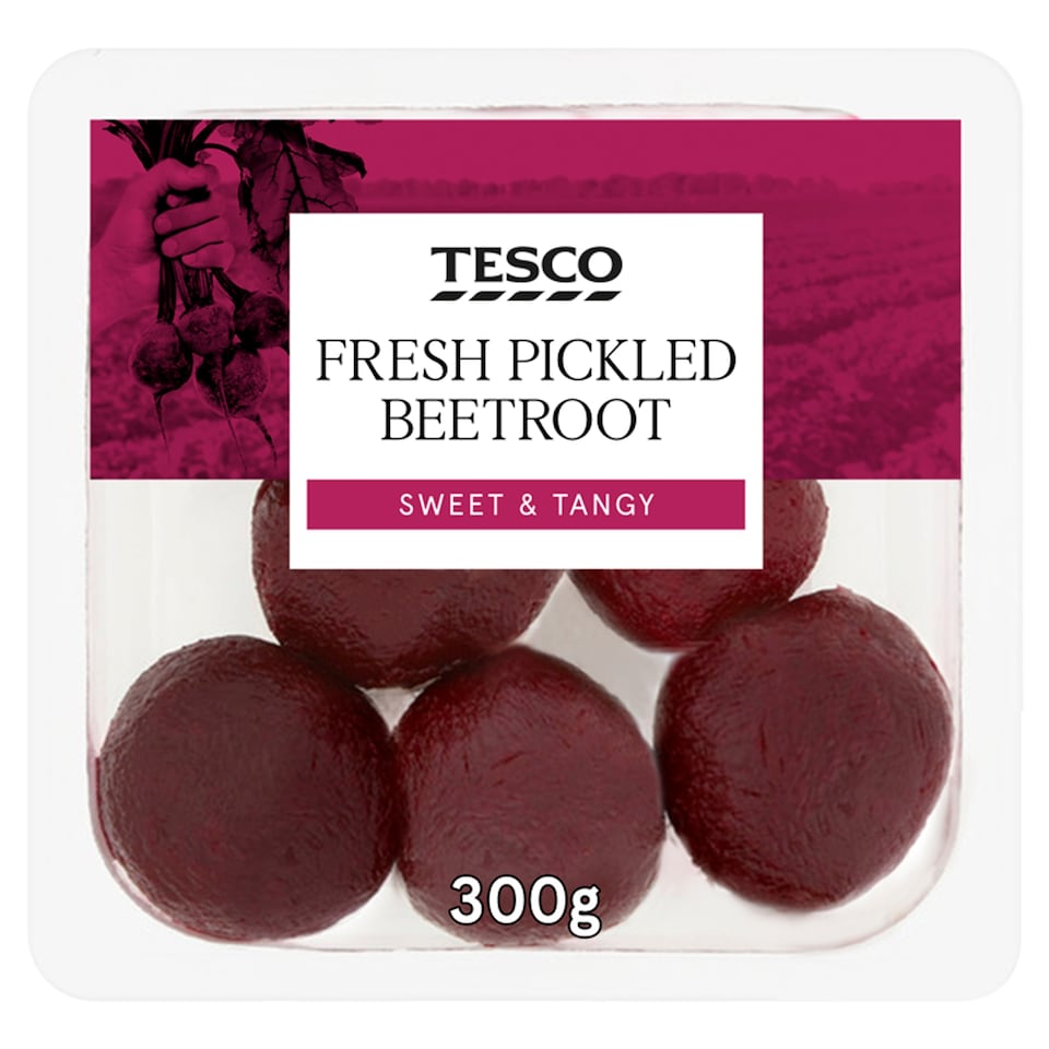 Tesco Steamed Beetroot In Vinegar 300G