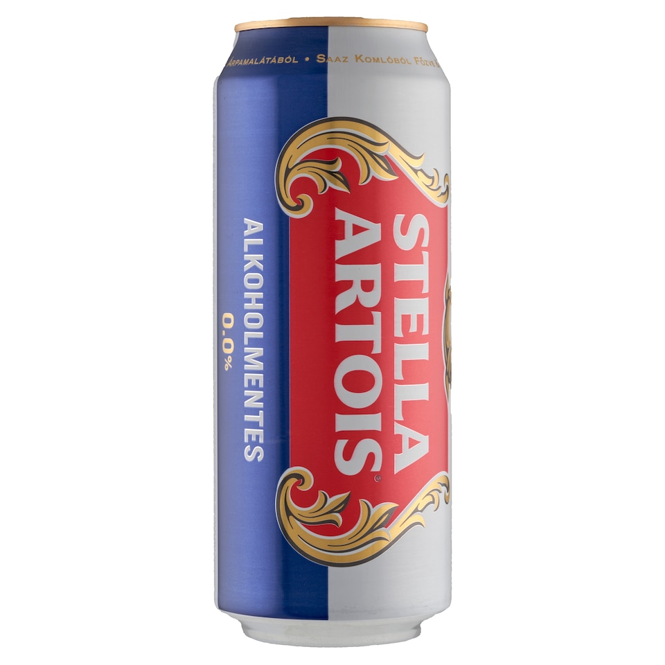Stella Artois alkoholmentes világos sör 0,0% 500 ml  1. kép