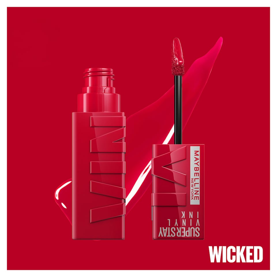 image 1 of Maybelline Superstay Vinyl Ink 50 Wicked