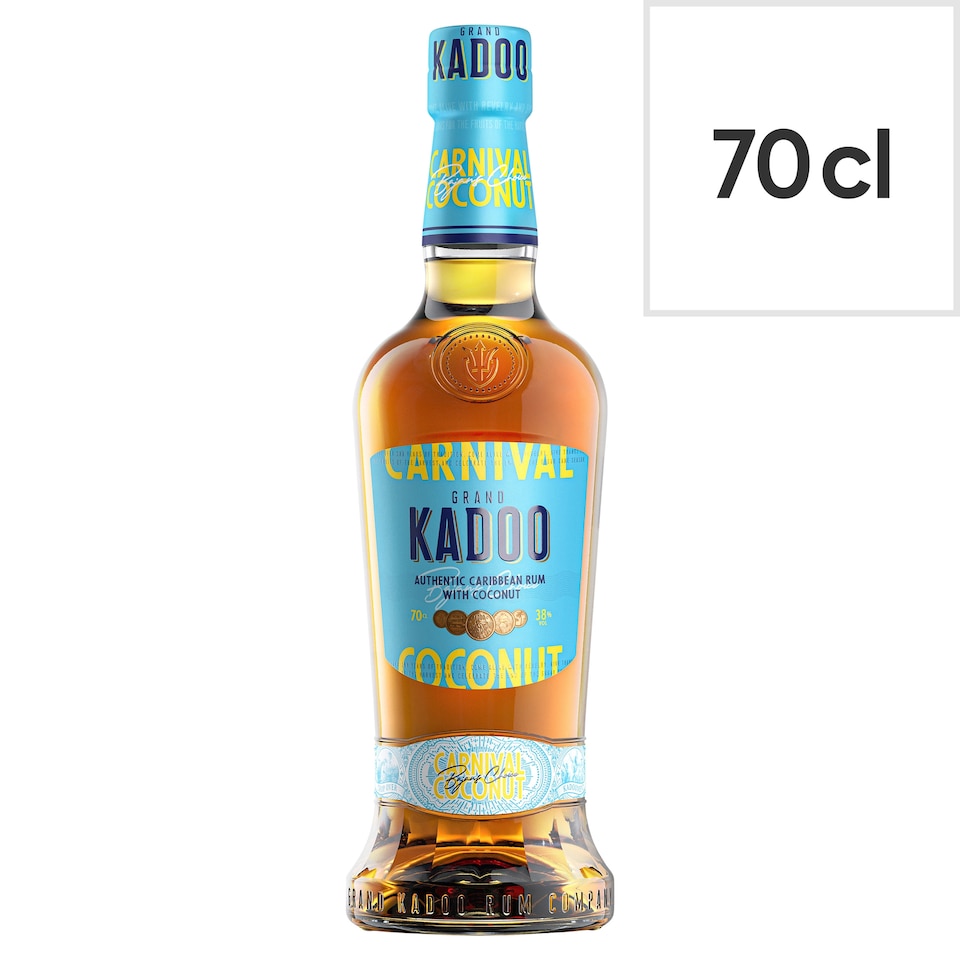 image 1 of Grand Kadoo Carnival Coconut Caribbean Rum 70cl