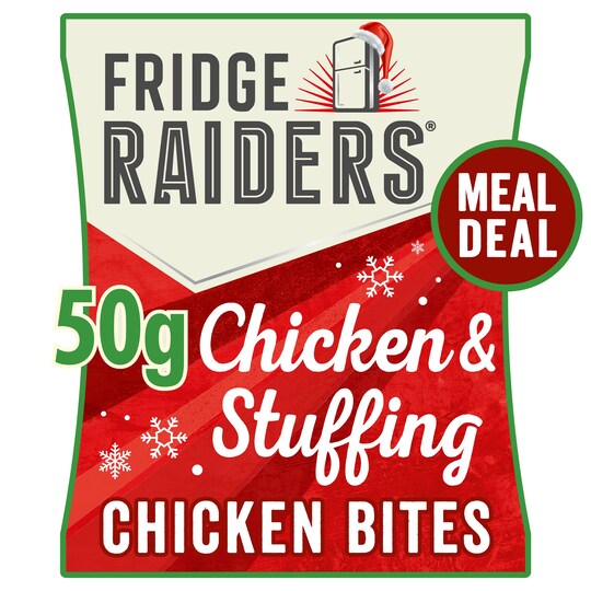 Fridge Raiders Chicken Bites & Onion 50G Tesco Groceries