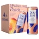 image 1 of Dash Peach Sparkling Water 4 x 330ml