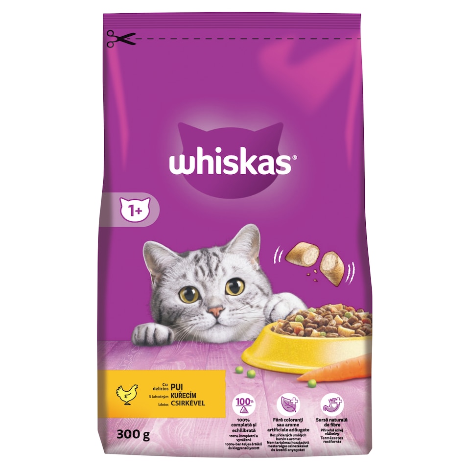 Whiskas S lahodným kuřecím 300g