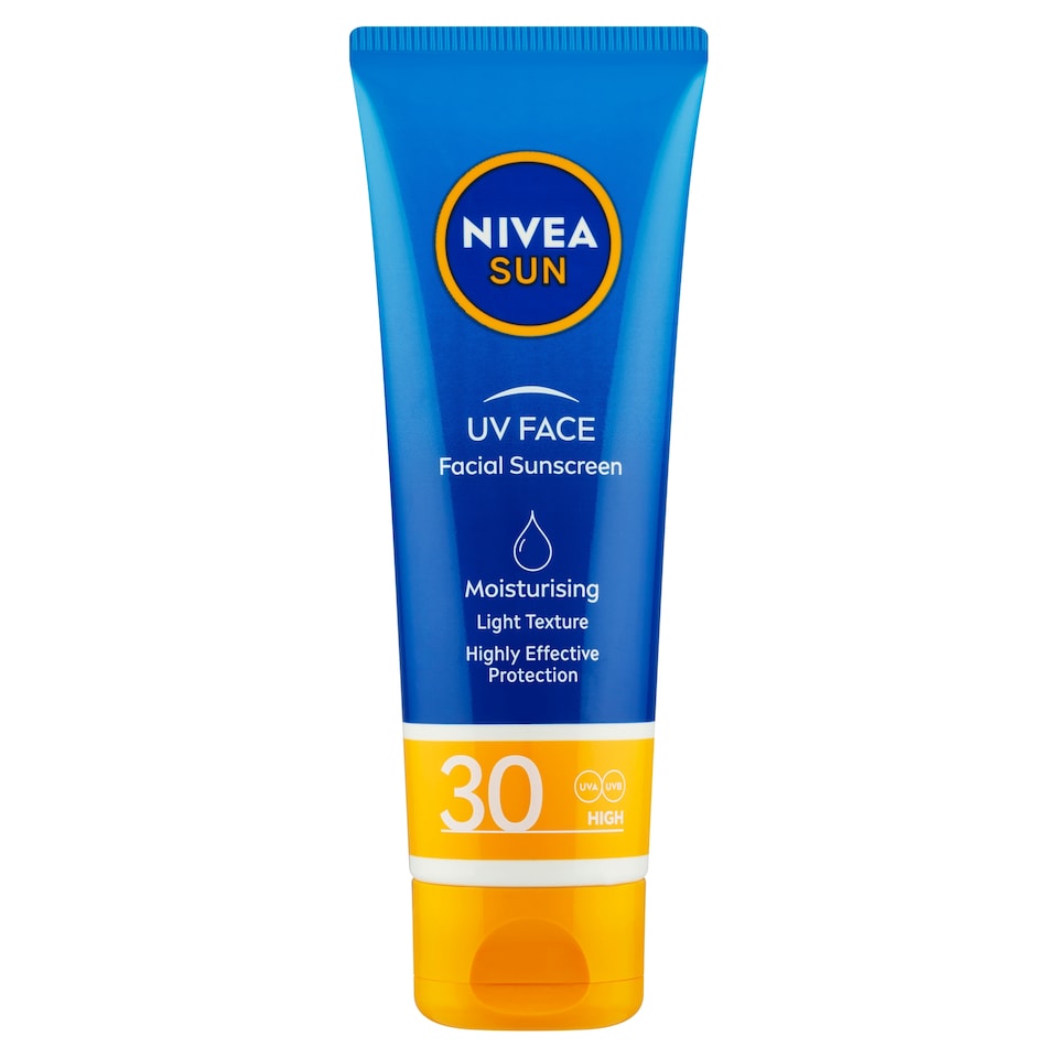 image 1 of Nivea Sun Hydratačný pleťový krém na opaľovanie OF 30 50 ml