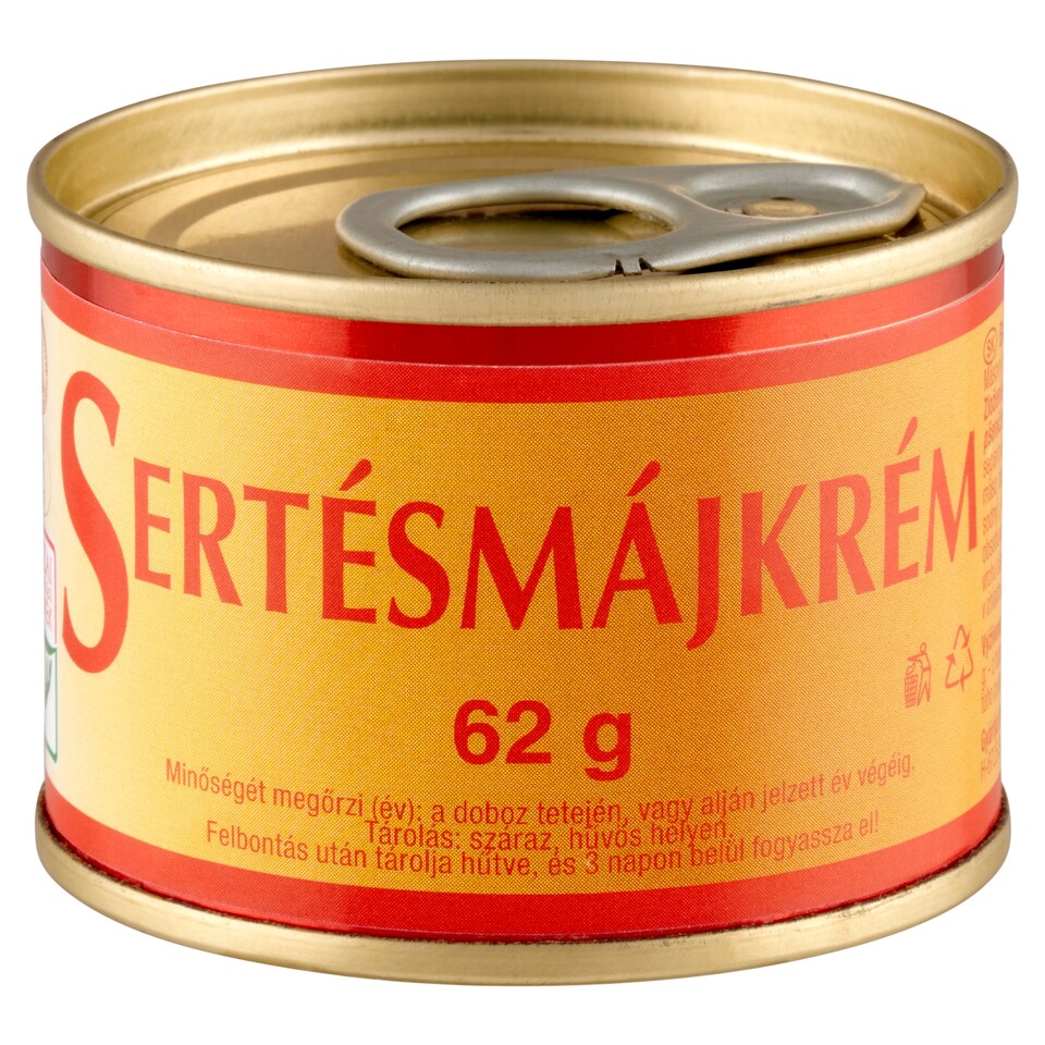 Sertésmájkrém 62 g