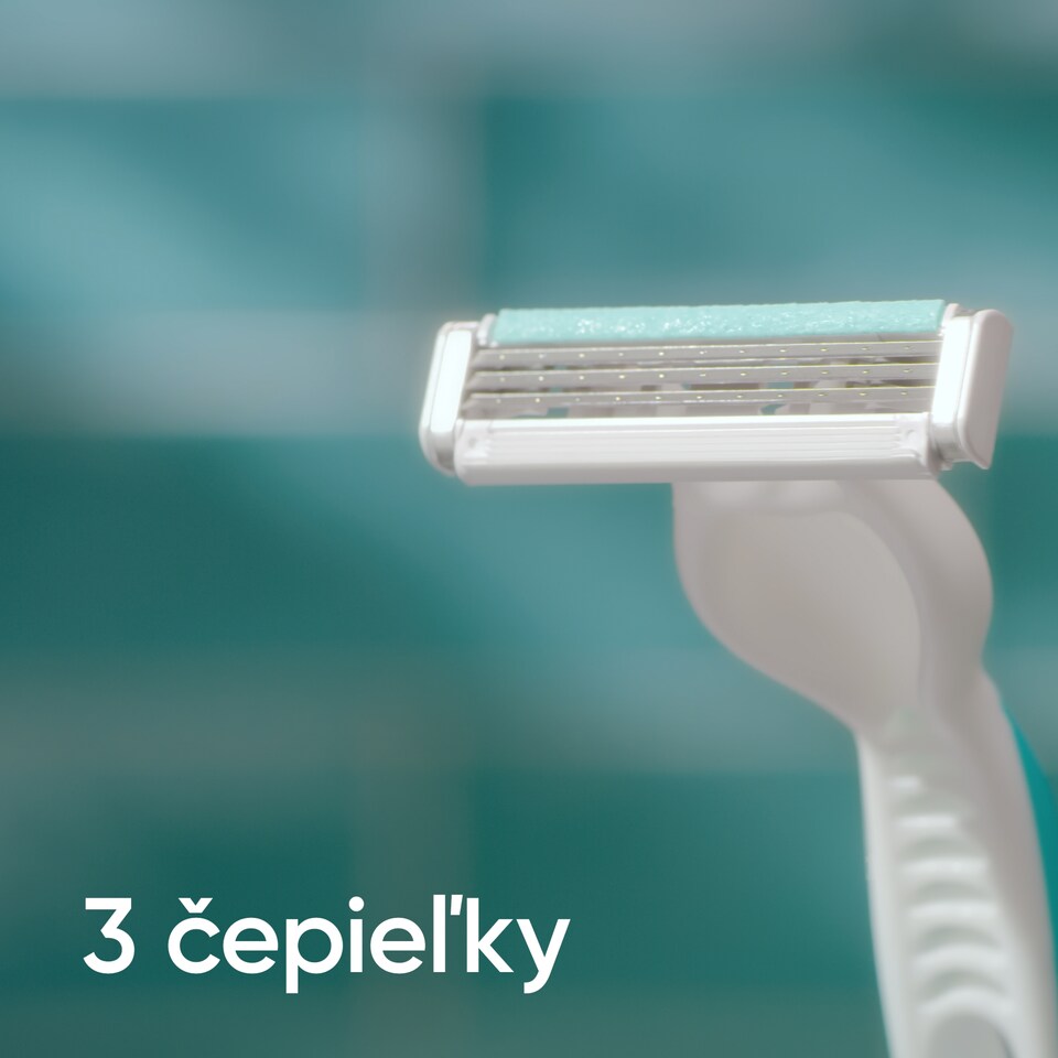 obrázok 1 z Gillette Venus Comfort Sensitive Jednorazové Holiace Strojčeky, Balenie 6 ks