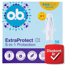o.b. ExtraProtect Normal Tampons 56 pcs