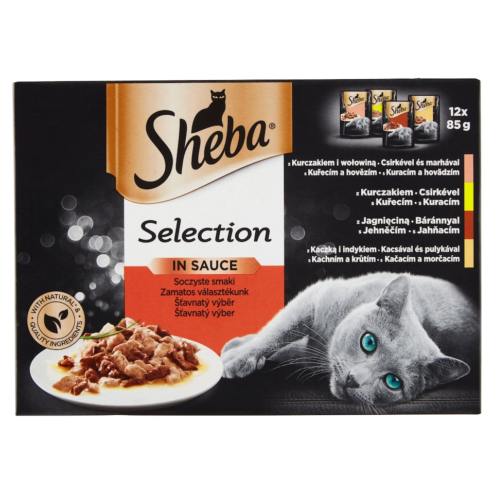 image 1 of Sheba Selection in Sauce Juicy Selection 12 x 85g (1.02kg)