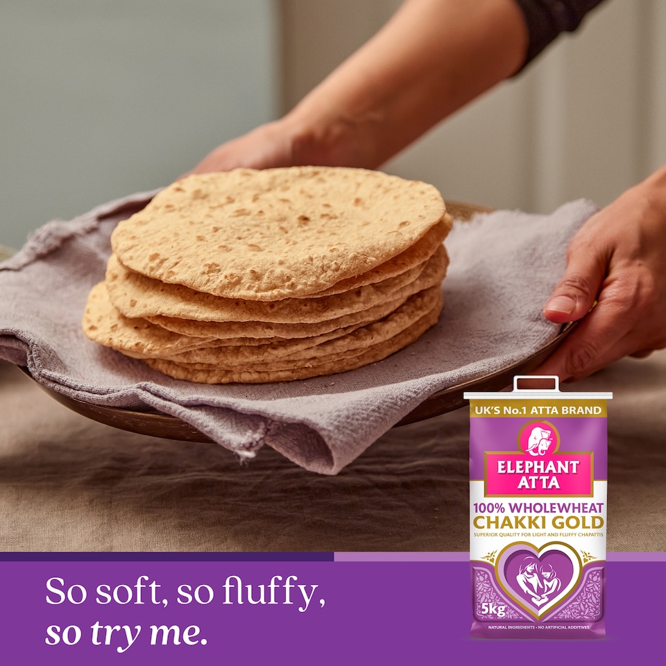 image 1 of Elephant Atta Chakki Gold Chapatti Flour 5Kg